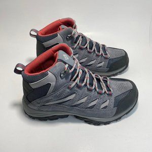 Columbia Women's Crestwood Mid Waterproof Breathable Boot in Graphite Size 8.5